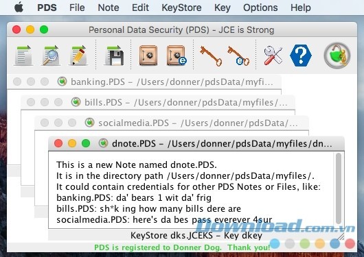Personal Data Security cho Mac là phần mềm bảo mật dữ liệu cá nhân chuyên nghiệp