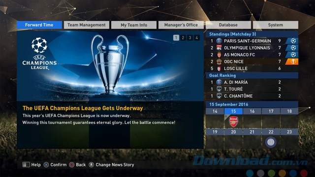 Chế độ Master League