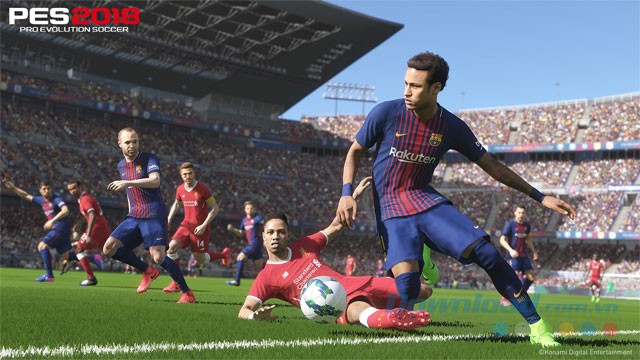 Nâng cấp đồ họa trong PES 2018