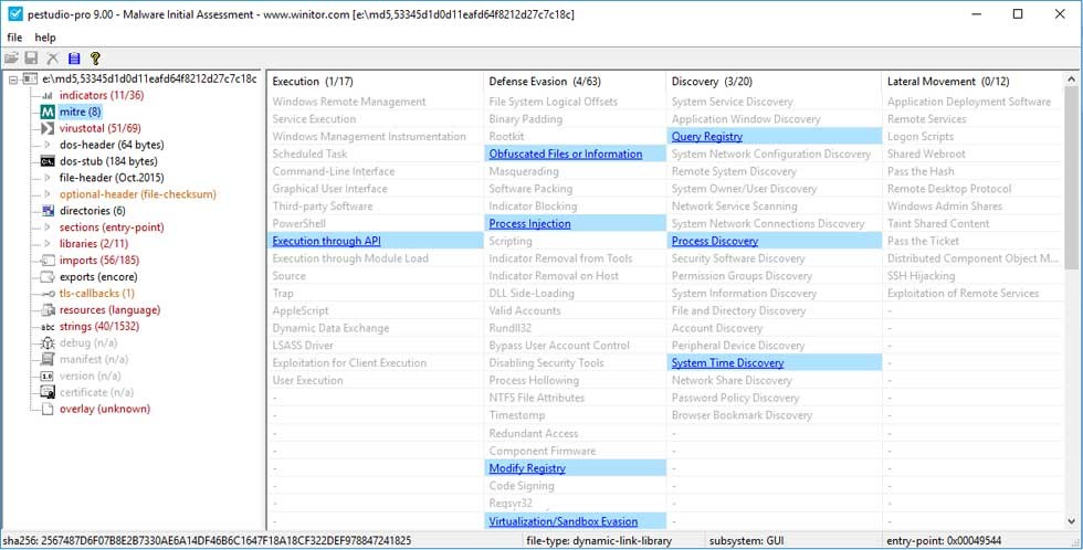 Cập nhật pestudio mới nhất