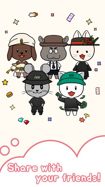 Chia sẻ hình ảnh thú cưng do chính bạn tạo ra với bạn bè