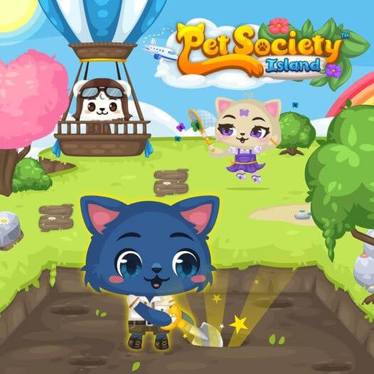 Pet Society Island cho bạn trải nghiệm lại game Pet Society theo cách mới mẻ