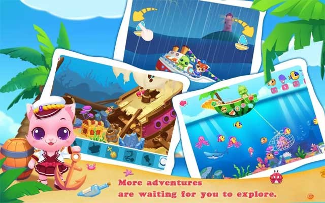 Rất nhiều cuộc phiêu lưu thú vị đang chờ đợi bé khám phá trong Pet Voyage