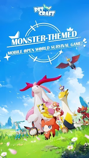 PetOCraft là game sinh tồn luyện thú thế giới mở