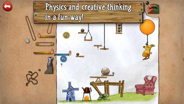 Pettson's Inventions 2 cho Android sẽ giúp bé rèn luyện tư duy theo cách hài hước