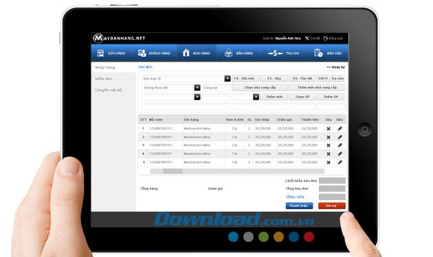 Phần mềm quản lý kho