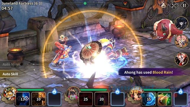 Giao diện game Phantom Chaser