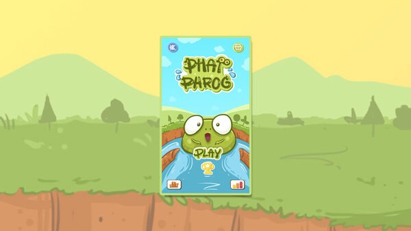 Nhấn Play là bạn có thể chơi Phat Phrog ngay