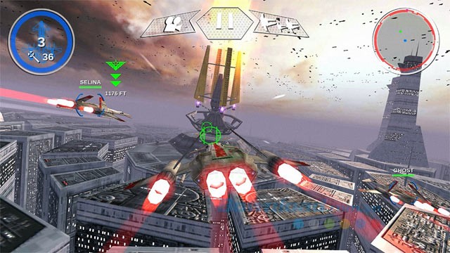 Giao diện game Phi đội 2