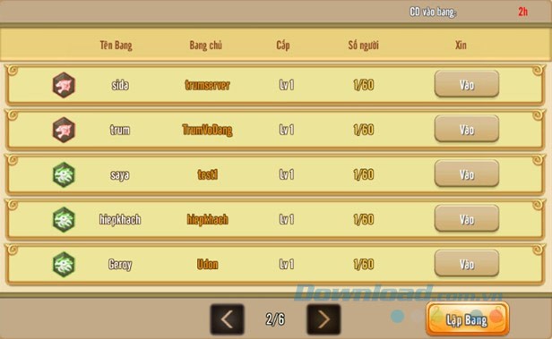 Hệ thống bang hội