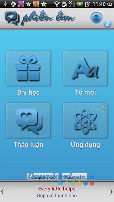 Phiên âm tiếng Anh for Android