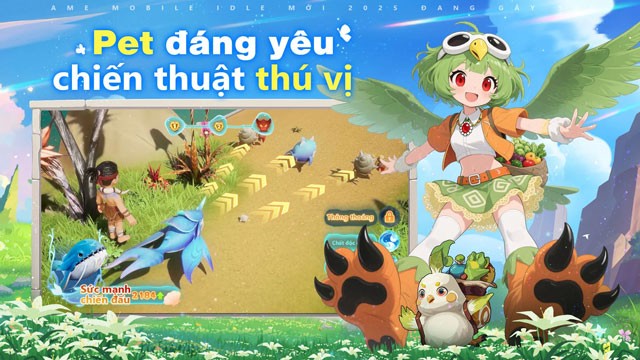 Pet đáng yêu, chiến thuật thú vị