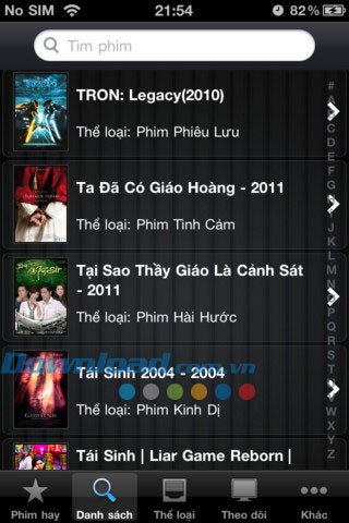Phim điện ảnh for iOS