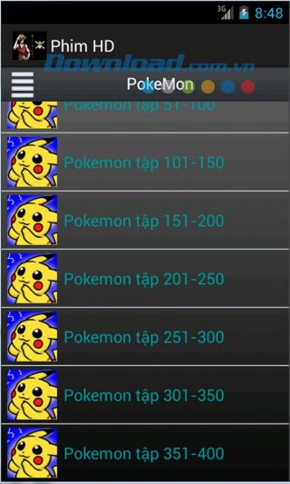 Phim hoạt hình for Android