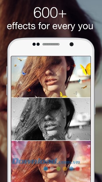 Photo Lab Picture Editor FX gồm hơn 600 hiệu ứng