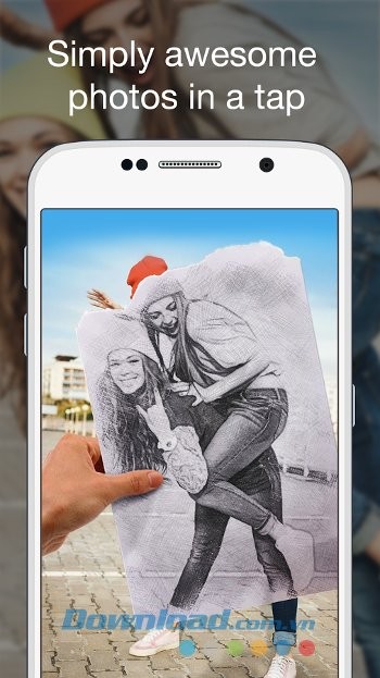 Thao tác sửa ảnh đơn giản với Photo Lab Picture Editor FX