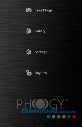 Giao diện Phogy