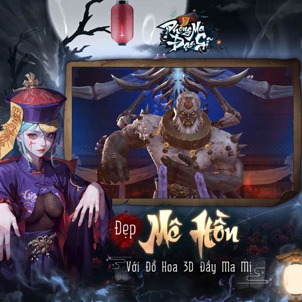 Đồ họa 3D ma mị trong Phong Ma Đạo Sĩ