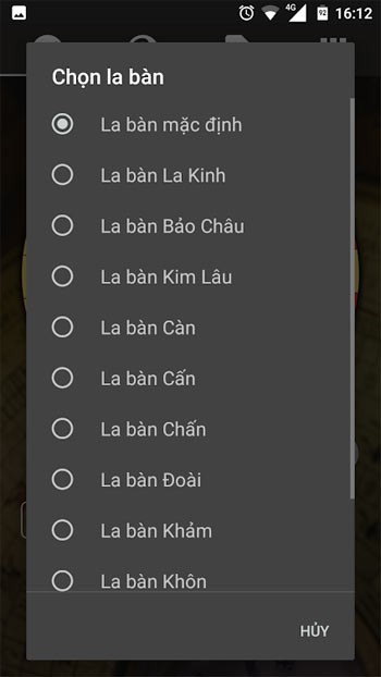 Chọn la bàn