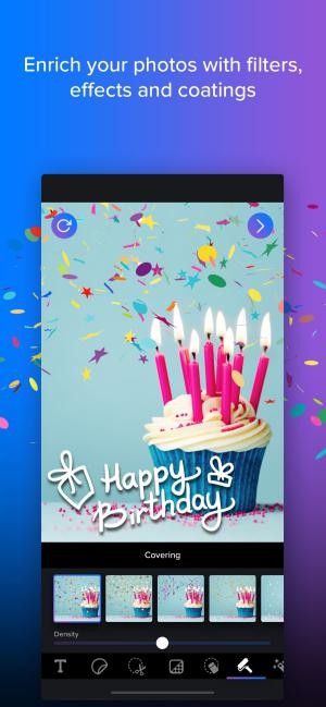 Giúp ảnh thêm sinh động bằng cách thêm bộ lọc, hiệu ứng, lớp phủ