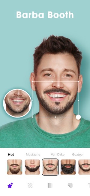 Thử các kiểu râu khác nhau