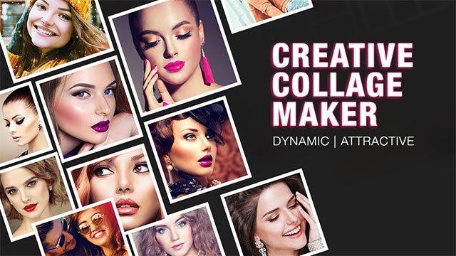 Chọn 1 trong 2 kiểu: ghép ảnh tự do hoặc ghép ảnh thông thường