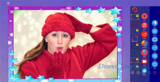 Lồng ảnh vào khung