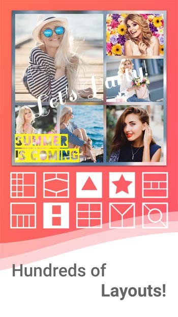 Photo Collage có hàng trăm layout để bạn khám phá
