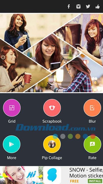 Photo Collage Editor Pro cho Android