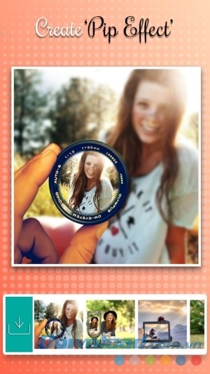 Hiệu ứng PIP của Photo Editor Pro 2018 cho Android