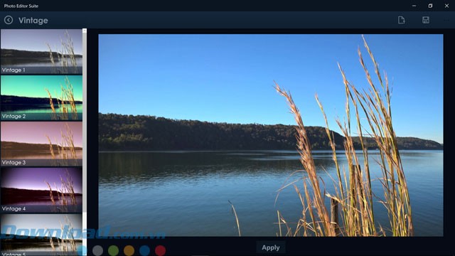 Tạo nước màu mới cho ảnh