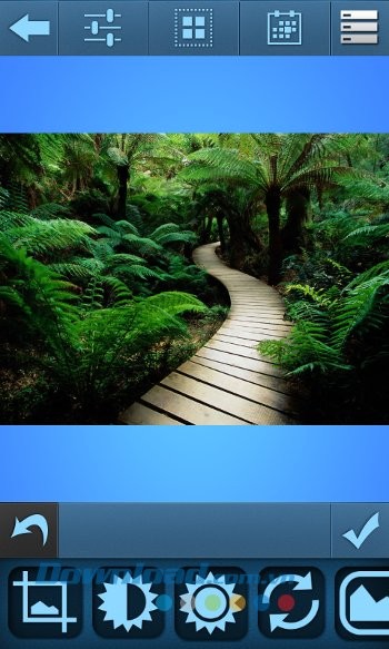Giao diện ứng dụng Photo Effects Pro
