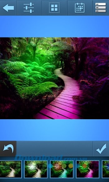 Photo Effects Pro gồm hơn 100 hiệu ứng khác nhau