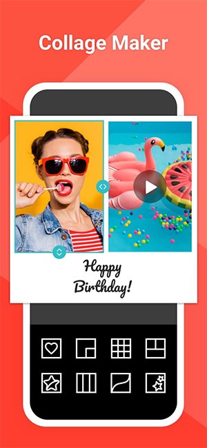 PhotoGrid for iOS là app ghép ảnh, video chuyên nghiệp