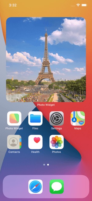 Photo Widget giúp bạn tự tạo widget hình ảnh trên iOS 14