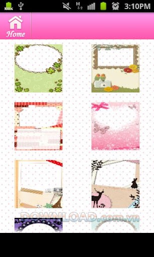 PhotoCard for Girls (Android)