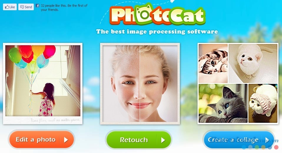 PhotoCat - web chỉnh sửa hình ảnh trực tuyến chuyên nghiệp