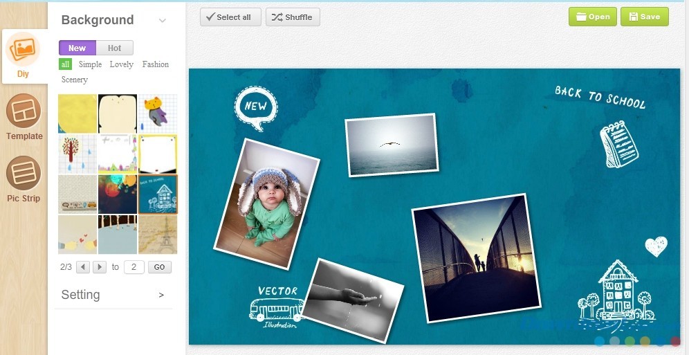 Ghép ảnh đậm dấu ấn của bạn dễ dàng với PhotoCat