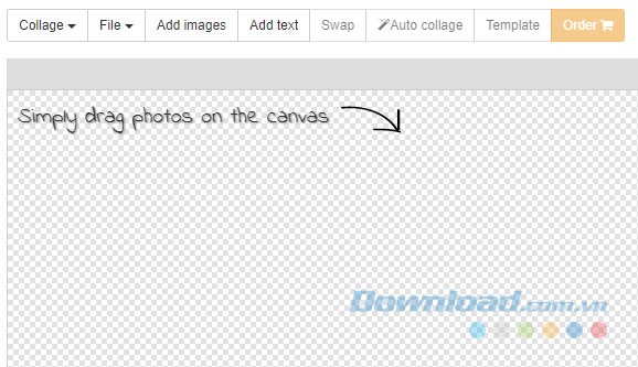 Duyệt ảnh hoặc kéo thả ảnh