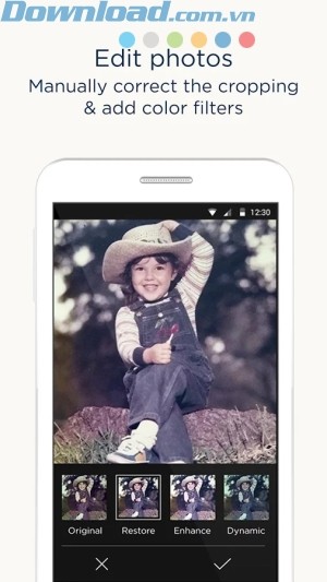 Thực hiện một vài chỉnh sửa cho ảnh