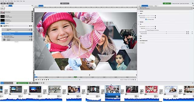 Photopia Creator là ứng dụng biên tập video và slideshow đơn giản, dễ sử dụng