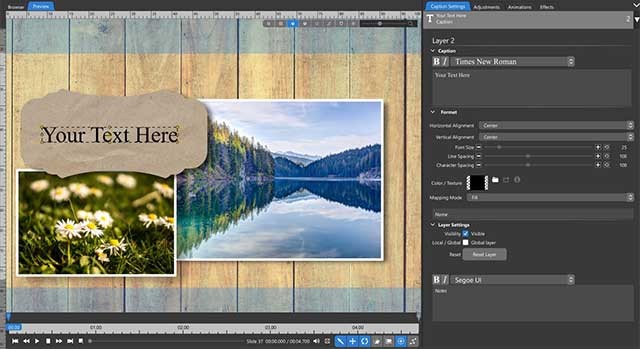 Thêm chú thích và tiêu đề chuyên nghiệp cho bất kỳ slide nào