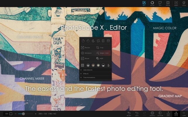 PhotoScape X cho Mac 4.0.2