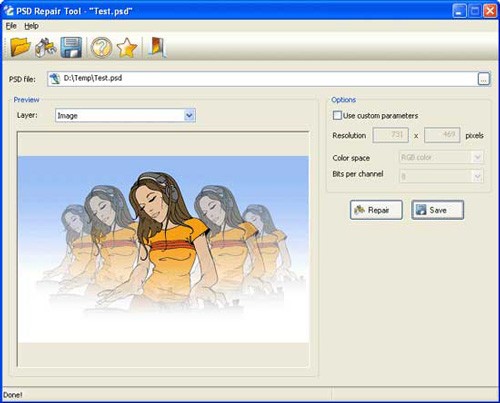 Photoshop PSD Repair