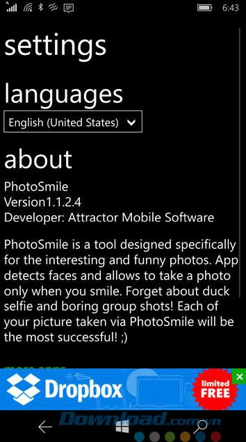 Các lựa chọn cài đặt