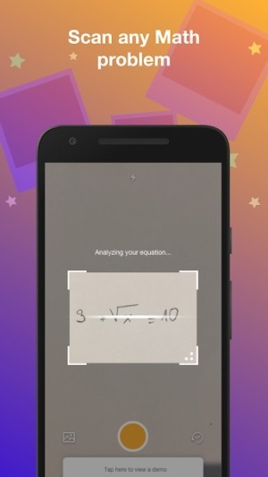 Giải toán nhanh chóng bằng camera