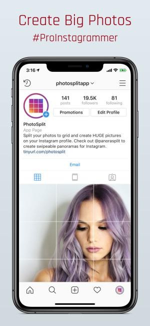 Tạo ảnh nổi bật độc đáo với PhotoSplit