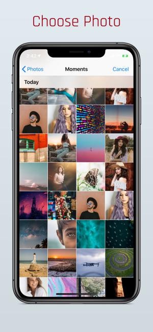 Chọn ảnh để bắt đầu cắt ghép