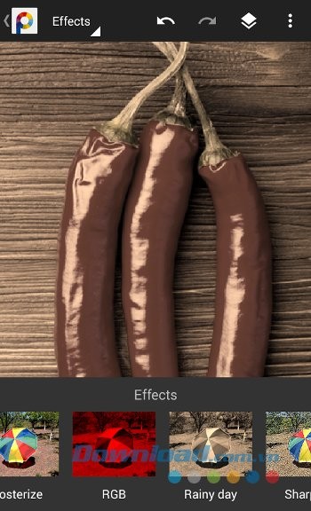 Bộ sưu tập hiệu ứng trong PhotoSuite 4