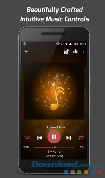 Điều khiển phát nhạc trực quan